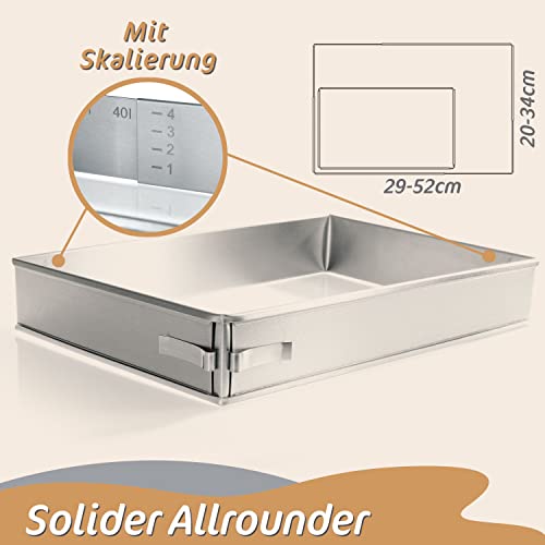 4smile Backrahmen rechteckig verstellbar, 5 cm – Ansicht 6