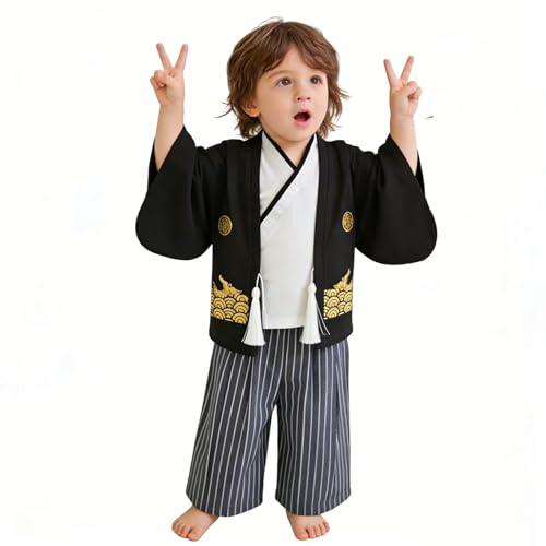 Disfraz Samurai para Niños y Niñas 3-9 Años miniatura 1