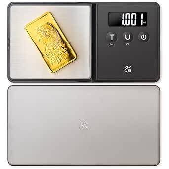 Greater Goods Precision Pocket Scale, 300g x 0.01g Digital Milligram Scale