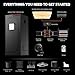 Spider Farmer EVO Grow Tent Kit Complete 2.3x2.3 SF-1000 Samsung LM301H Dimmable, Complete System 28