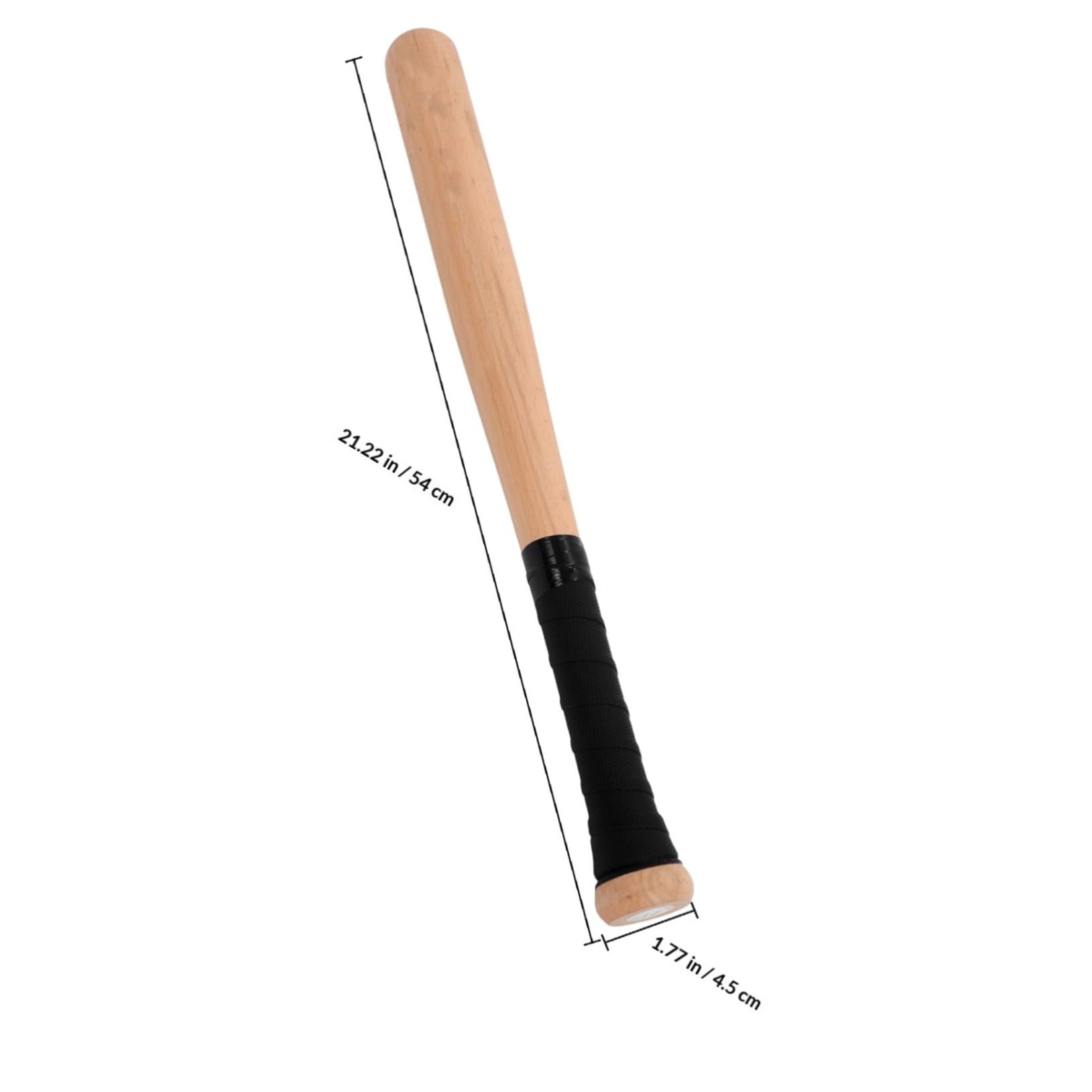 Bate de Béisbol de Madera para Entrenamiento, Pieza, Madera