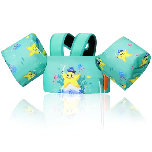 Image of MoKo Toddler Swim Vest for 20-30-50lbs, Kids Swim Arm Band