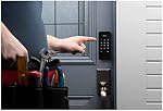 Alfred Pin clavier écran tactile + Bluetooth + Z-Wave (DB1-C-BL) Verrouillage intelligent de porte