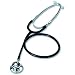 Biotec Fonendoscopio Adulto, Doble Campana, Acero Inoxidable, Color Negro