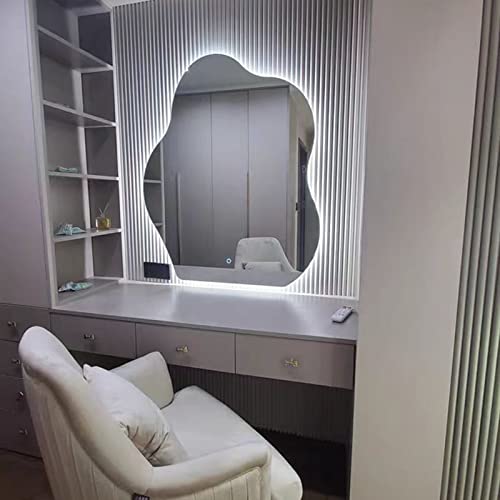 Miroir de courtoisie tactile rétroéclairé à intensité variable - 8