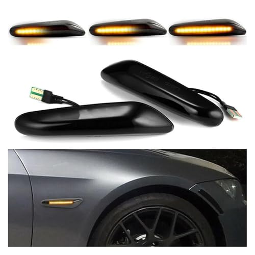Clignotants latéraux LED dynamiques BMW E90 E60 E87 pour remplacer vos répétiteurs ternis