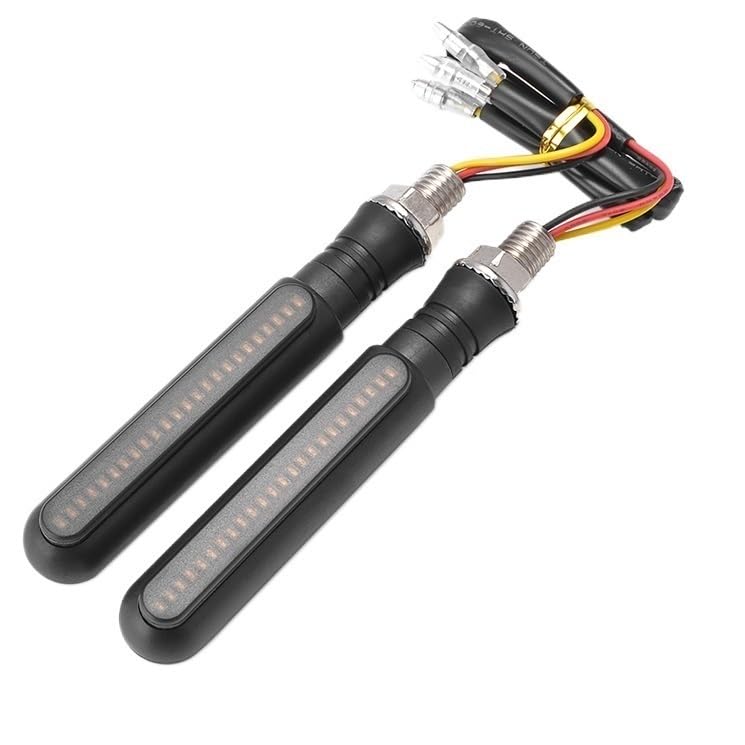 Clignotants moto universels ambre 1.5W haute visibilité