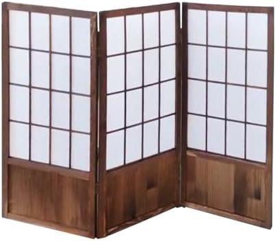 Folding Privacy Room Divider, Freestanding Wood Partition Screen for Enhanced Privacy in Home, Classroom, Office, and Studio