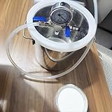 26/20/13/9 Gallon Vacuum Chambers for Resin, Stainless Steel Degassing Chamber Kit with Clear Lid, for Stabilizing Wood/Epoxies Casting/Essential Oils (No Pump)