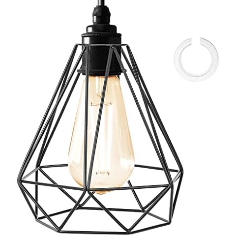 Kinsinder Vintage Käfig Draht Lampenschirm Cover