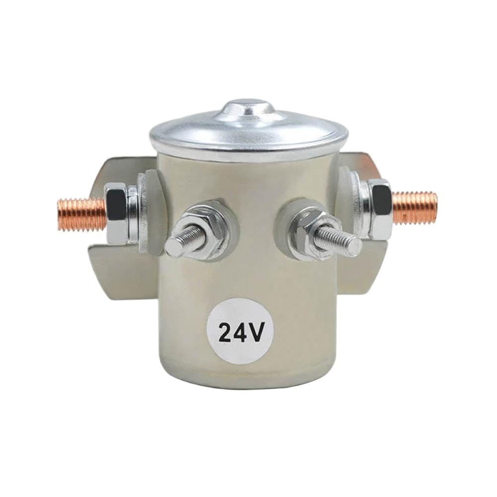 Relé solenoide de servicio continuo de 24 V 24063 compatible con modelos de vehículos marinos Modelos de cabrestante ATV UTV Modelos 5945-01-516-0446 1114239 1114536