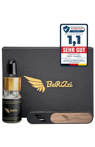 BaRiZzi Autoparfüm I Neuwagenduft I Auto Lufterfrischer I Car Diffuser I Car Perfume (Neuwagenduft, Schwarz)