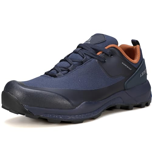 HUMTTO Men's Waterproof Hiking Shoes 11 Blue