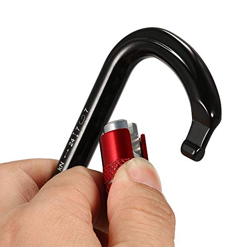 image for Lixada Rope Grab with 24KN Quick Lock Rock Climbing Fall Protection Sa