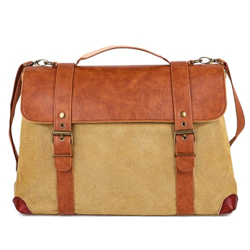 Green Messenger Laptop Bag