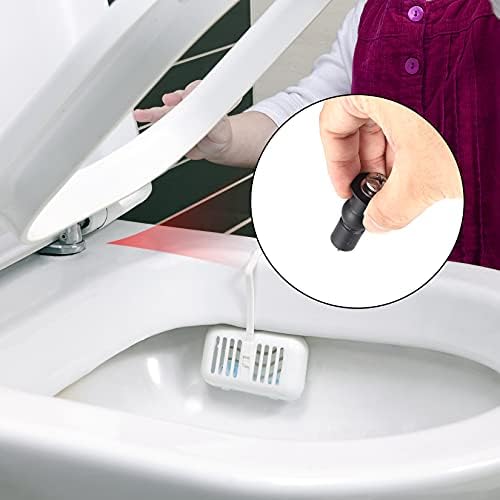 4Pcs Toilet Seat Screws Assortment, Toilet Seat Expanding Rubber Fittings WC Blind Hole Fixings Top Nuts Screw Kit