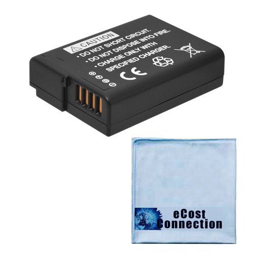 Panasonic DMW-BLD10 Replacement Battery For Panasonic DMW-BLD10 + Microfiber Cloth by eCost Connection Panasonic DMW-BLD10 Replacement Battery For Panasonic DMW-BLD10 + Microfiber Cloth by eCost Connection