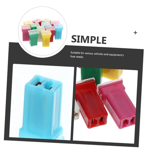 Kit surtido de fusibles automotrices 12 piezas Volt para rango de fusibles de carros y camiones miniatura 3