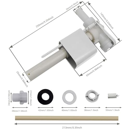 Nereusfwater Toilet Fill Valve Replacement For Delta RP71168 by Nereusfwater - Image 2