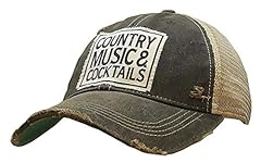Country Music & Cocktails (Black)