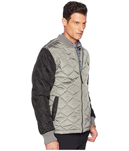 Image of U.S. POLO ASSN. Men's Contrast Quilted Bomber Jacket