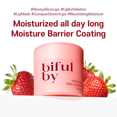 Korean Mini Lip Balm Hydrating Glow Lip Mask (Berry) 10g, 12hrs Long-lasting Overnight Moisture Butter for Women - Image 7