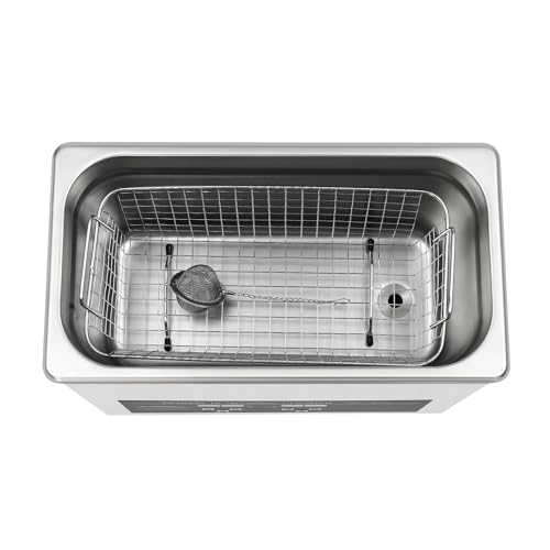 6.5L Ultrasonic Cleaner with Heater and Timer Stainless Steel Ultrasonic Cleaning Machine Professional Ultrasonic Parts Cleaner Ultrasound Cleaning Machine for Lab Tools Auto Parts - Image 7