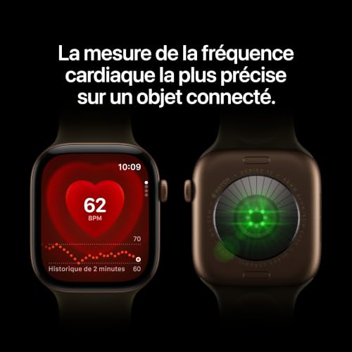 Apple Watch Series 12 GPS 46 mm Boîtier en aluminium avec Bracelet Sport / - vue 6