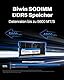 Biwin DDR5 SODIMM RAM 16GB 5600MHz CL46-1,1V Niedrige Spannung - On-Die ECC/PMIC/Thermalthrottling - Laptop Arbeitsspeicher Modul (Einzelmodul)