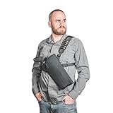 DIAMOND D OUTDOORS - Denali Hunter Chest Holster for SCOPED Revolver up to 8 3/8” Barrel 357/41/44/454 Caliber