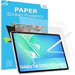 MoKo 2 Pack Paperfeel Screen Protector for Samsung Galaxy Tab S11/S10 Lite/S10 FE/S9 FE/S9/S8/S7, Anti-Glare Matte PET Film for Drawing and Writing Like on Paper, High Touch Sensitivity, Case-Friendly