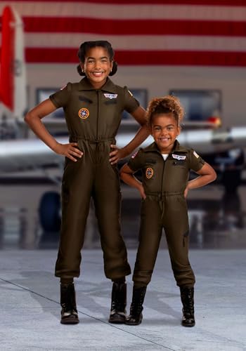 Disfraz de niña Top Gun traje de vuelo 18 Meses miniatura 4
