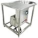 Banfluxion 220V 4KW High Shear Emulsifying Pump with Stand & Hopper, 304 Stainless Steel Industrial Homogenizer, 0-4T/H Flow, 3400 RPM for Continuous Mixing, Dispersion & Emulsification