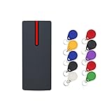 No Relay Proximity Card Reader Wiegand 26/34 Bit Output Door Access Control 13.56Mhz Card Reader Waterproof...