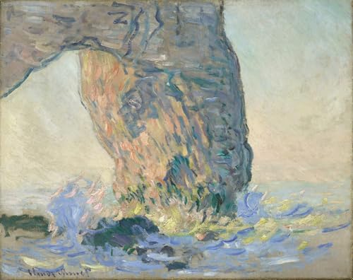 Tableaux graffiti art mural impression Monet 60x90cm : affiche moderne de décoration