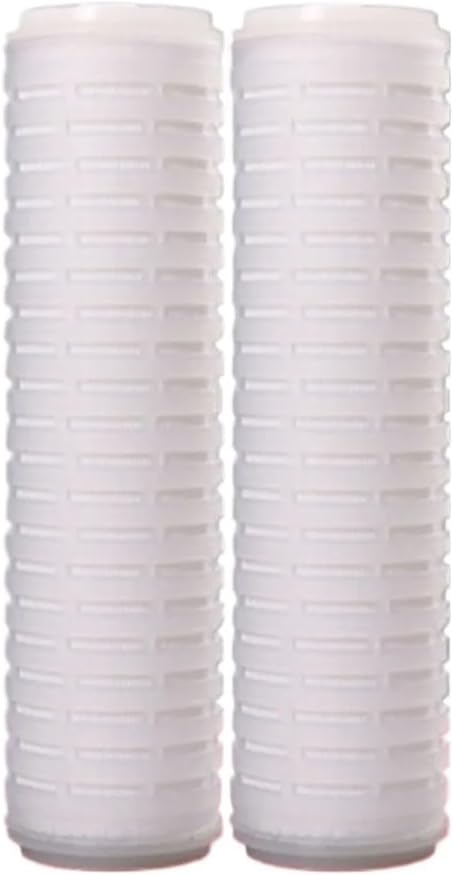 1PCS/2PCS 10 Inches 0.2 Micron Water Filter Parts Make Wine Tool PP Cotton Membrane Flat Mouth Cartridge(1PCS)