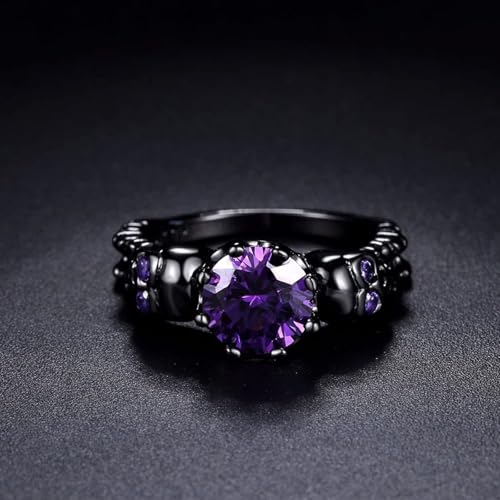 Image of Manthan Gothic Rings, Vintage Black and Gold Ring, Gothic Jewellery for Men, Goth Rings for Alternative Fashion, Punk Rock Accessories, Gothic Ring