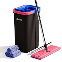 JOYMOOP – JOYMOOP Wischmopp und Eimer Set für Zuhause, Freisprech-Selb