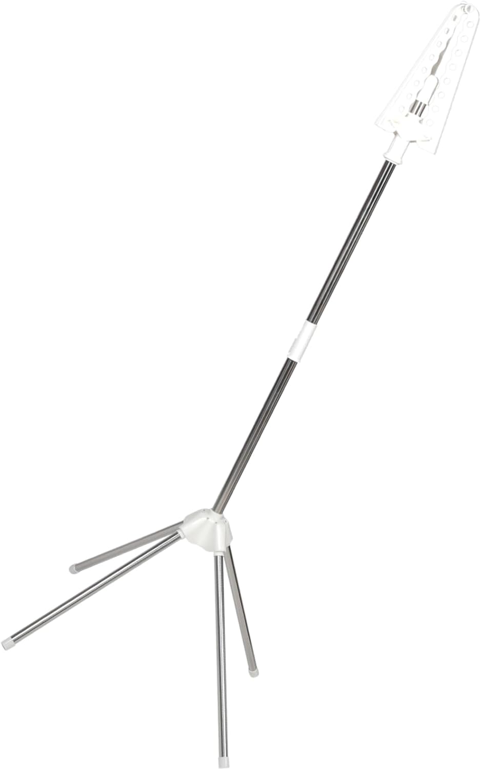 Unomor Portable Foldable Clothes Drying Rack Wheels Detachable Garment Stand for Home Use Adjustable Ironing Board Support Heavy Duty Metal Construction