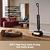 DREAME Aero Pro Steam Wet Dry Vacuum Mop, 392F Steam Cleaning, 28kPa Suction, 3.88in Ultra-Slim Vacuum Mop Combo, 0 Hair Tangle for Pet Owner, Heated Brush Wash, Hot Air Drying, Up to 70min Runtime