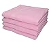 Produktbild Betz 4 Stück Duschtücher Set Duschtuch Duschhandtuch Strandlaken Badetuch Palermo 100% Baumwolle Größe 70 x 140 cm Farbe rosé