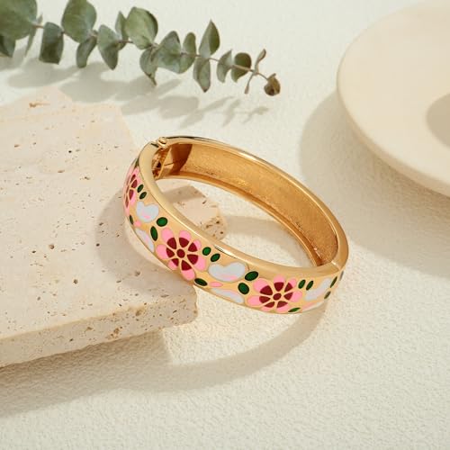 Mignon bracelet cerise en émail coloré pour rayonner en terrasse - 3