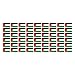 Produktbild Mini Aufkleber Set - Pack glatt - 20x12mm - selbstklebender Sticker - Palestina - Flagge - Banner - Standarte fürs Auto, Büro, zu Hause und die Schule - 54 Stück