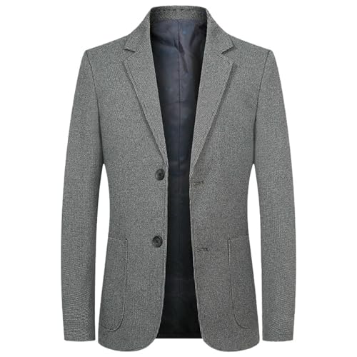 Blazer décontracté sans plis homme veste mi-saison casual