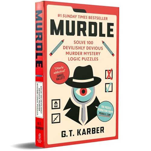 Image of Murdle Puzzles Series 6-Book Collection Set by G. T. Karber (Murdle, More Killer Puzzles, Even More Killer Puzzles, The School of Mystery, The Case of the Seven Skulls & Merry Murdle)