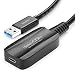 Produktbild deleyCON 5m Aktive USB Verlängerung mit Signalverstärker USB 3.2 Gen1 (USB3.0 mit 5 GBit/s) USB-A auf USB-C PC Computer Laptop Smartphone Tablet
