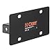 CURT 31002 Trailer Hitch License Plate Holder Bracket for 2-Inch Receiver