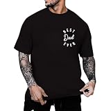 Men's Funny Dad Shirt for Daddy Short Sleeve Cool Father Graphic Tee Casual Top
