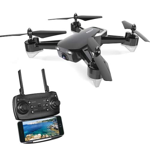 HaiMa Fq40 2.4Ghz Wifi Fpv Rc Drone Elicottero Quadcopter Con Fotocamera Hd 720P - Nero Con Fotocamera 720P