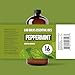 Lab Bulks Essential Oil Peppermint Essential Oil, 16 oz Bottle for Diffusers, House Cleaning, Candles, 1 Pack, Aromatherapy Oil